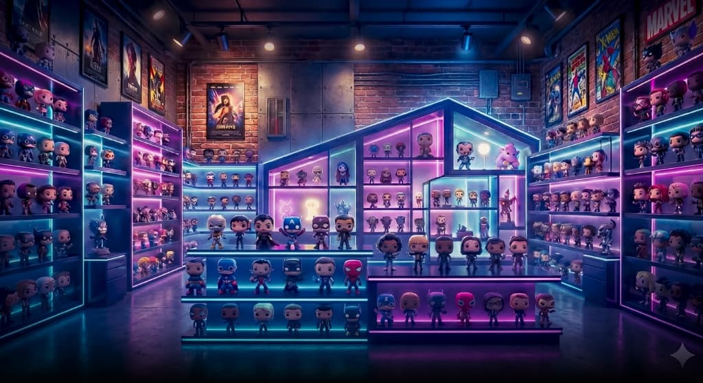 Casa Funko Store Background